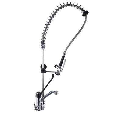 L2G - Douchette mitigeur monotrou pour plonge col de cygne orientable levier clinique douchette poignée