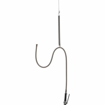 L2G - Douchette suspendue avec système avec flexible inox L. 2000 mm