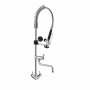 L2G - Douchette sur plonge monotrou 1/4 de tour H. 75 cm avec col de cygne 300 mm