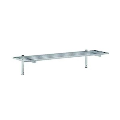L2G - Etagère murale tubulaire en inox P. 400 mm L. 1200 mm