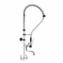 L2G - Douchette EC/EF sur plonge monotrou 1/4 de tour H. 58 cm col de cygne 300 mm