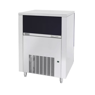 BREMA - Machine à glaçons pleins, 155 kg/24 h, condenseur à eau
