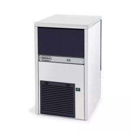 BREMA - Machine à glaçons creux, 28 kg/24 h, condenseur à air