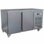 DIVERSO - Fin de série - Table froide ventilée sur roues 260 L, 2 portes GN 1/1