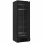 DIVERSO - Déclassé - Vitrine ventilée négative vitrée 382 L 5 niveaux fixes noire