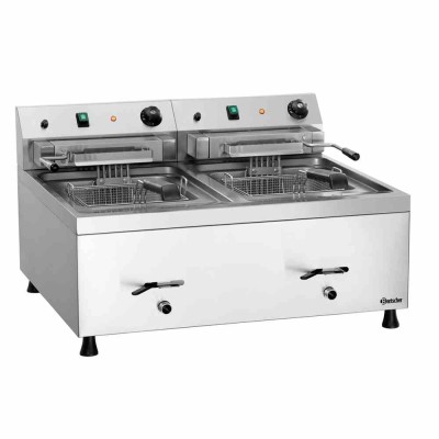 BARTSCHER - Friteuse de table 2 cuves 12 L