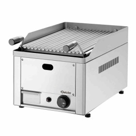 BARTSCHER - Grill pierre lave gaz L. 330 mm