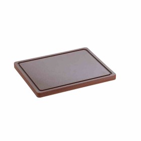 BARTSCHER - Planche à découper avec rigole 320 x 260 marron