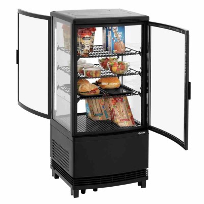 BARTSCHER - Mini-vitrine réfrigérée 75 L noire