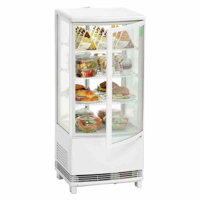BARTSCHER - Mini-vitrine réfrigérée 86 L blanche