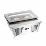 BARTSCHER - Vitrine à glaces 4 x 6,5 L grise