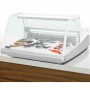 POLAR - Vitrine réfrigérée de comptoir à poisson série G 175 L