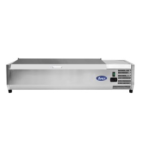 ATOSA - Déclassé - Présentoir à ingrédients couvercle inox 6 bacs GN 1/3 1400 mm