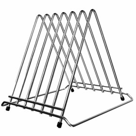 L2G - Rack egouttoir inox pour couvercles de bacs gastro