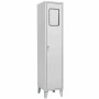 L2G - Armoire à linge sale sur pieds avec trappe 