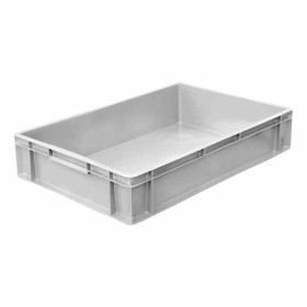 L2G - Bac gerbable blanc parois pleines fond plein 11 L