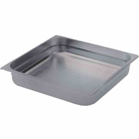 L2G - Bac gastro inox 2/1 fond perfore + côté 