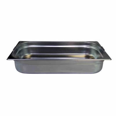 L2G - Bac gastro inox GN 2/3 P. 100 mm avec anses 
