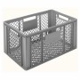 L2G - Bac de manutention gris ajouré 600x400x320 mm 63 L
