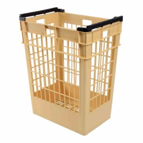 L2G - Manne a pain ajourée en polypropylène jaune 180 L 