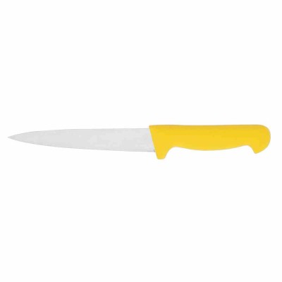 L2G - Couteau à dénerver L. 170 mm manche polypropylène jaune