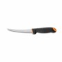 L2G - Couteau à désosser pro bi-matière lame rigide pointe securisee L. 130 mm
