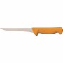 L2G - Couteau à désosser victorinox manche jaune surmoul lame étroite cambrée L. 130 mm