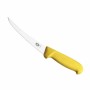 L2G - Couteau à désosser victorinox manche jaune surmoul longueur de la lame cambrée L. 160 mm