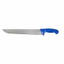 L2G - Couteau à poisson microdente lame L. 330 mm manche bleu surmoule