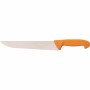 L2G - Couteau boucher lame 21cm manche grillon jaune