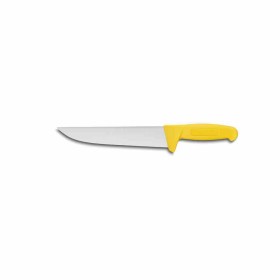 L2G - Couteau de boucher L. 250 mm manche jaune