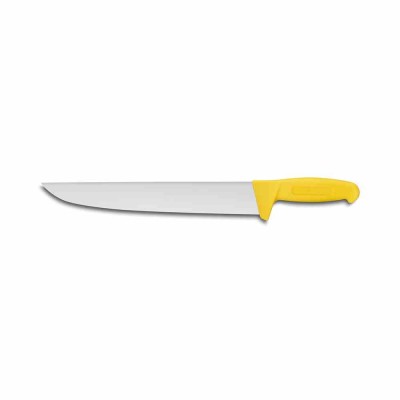L2G - Couteau de boucher L. 300 mm manche jaune
