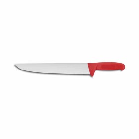 L2G - Couteau de boucher L. 300 mm manche rouge