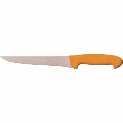 L2G - Couteau de boucher victorinox manche jaune surmoul L. 220 mm