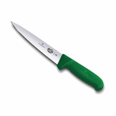 L2G - Couteau desosser victorinox manche vert surmoule L. 140 mm