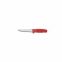 L2G - Couteau desosseur etroit L. 140 mm manche rouge
