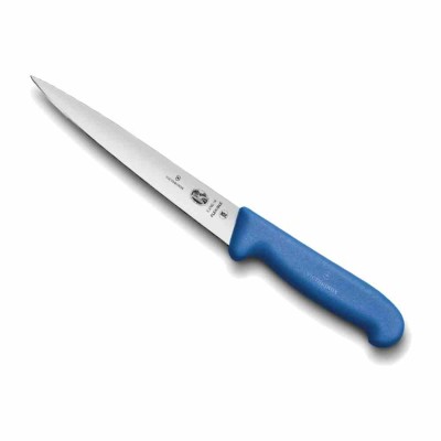 L2G - Couteau filet sole victorinox manche bleu surmoule L. 200 mm