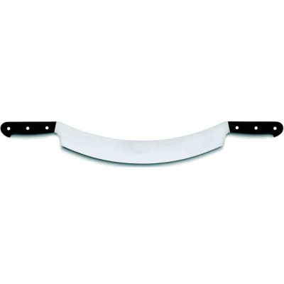 L2G - Couteau hollandais lame courbe 2 poignées 2 manches 3 rivets noir