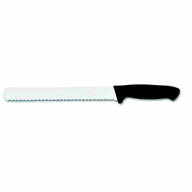 L2G - Couteau scie à entremet cranté inox bout rond 330 mm