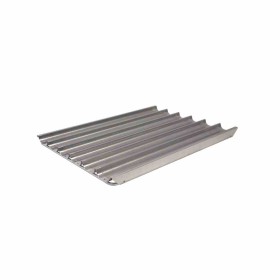 L2G - Support de cuisson pour baguettes tout aluminium 4 alveoles 400x600 mm