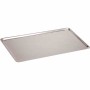 L2G - Plaque pâtissière inox 400x300 mm épaisseur 10/10e bords pinces à 45°