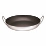 L2G - Plat à paëlla aluminium anti-adhesif 2 anses inox H. 60 mm Ø 360 mm