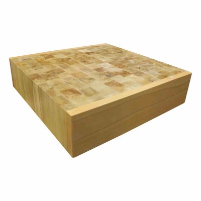 L2G - Bloc de découpe en charme bois debout 500x500x150 mm