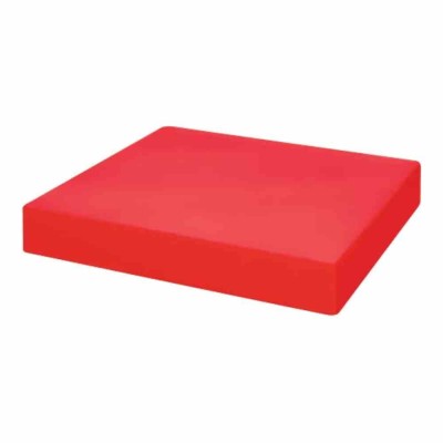 L2G - Bloc de découpe poly couleur rouge 700x500x100 mm