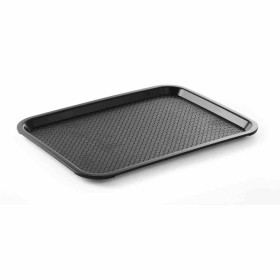 L2G - Plateau noir polypropylène L. 450 mm P. 350 mm