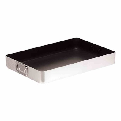 L2G - Plaque à rotir aluminium anti-adhésive 400x300x65 mm