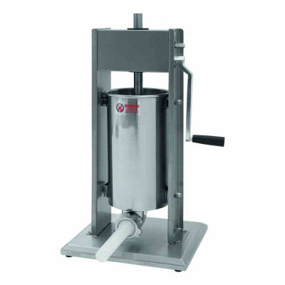 L2G - Poussoir à viande manuel vertical 7 L avec 4 cornets plastique Ø 10 Ø 20 Ø 30 et 35 mm