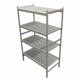 L2G - Rayonnage lineaire alu 862x577 H.1700 5 niveaux poly 