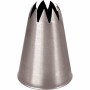 L2G - Douille inox cannelee fermee 7 mm 6 dents