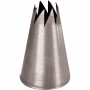 L2G - Douille inox fleur 11 mm 6 dents